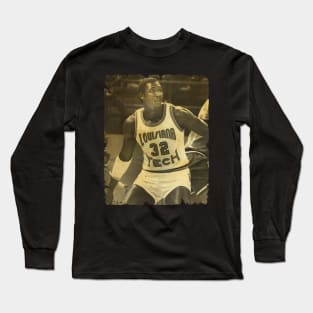 Karl Malone - Vintage Design Of Basketball Long Sleeve T-Shirt